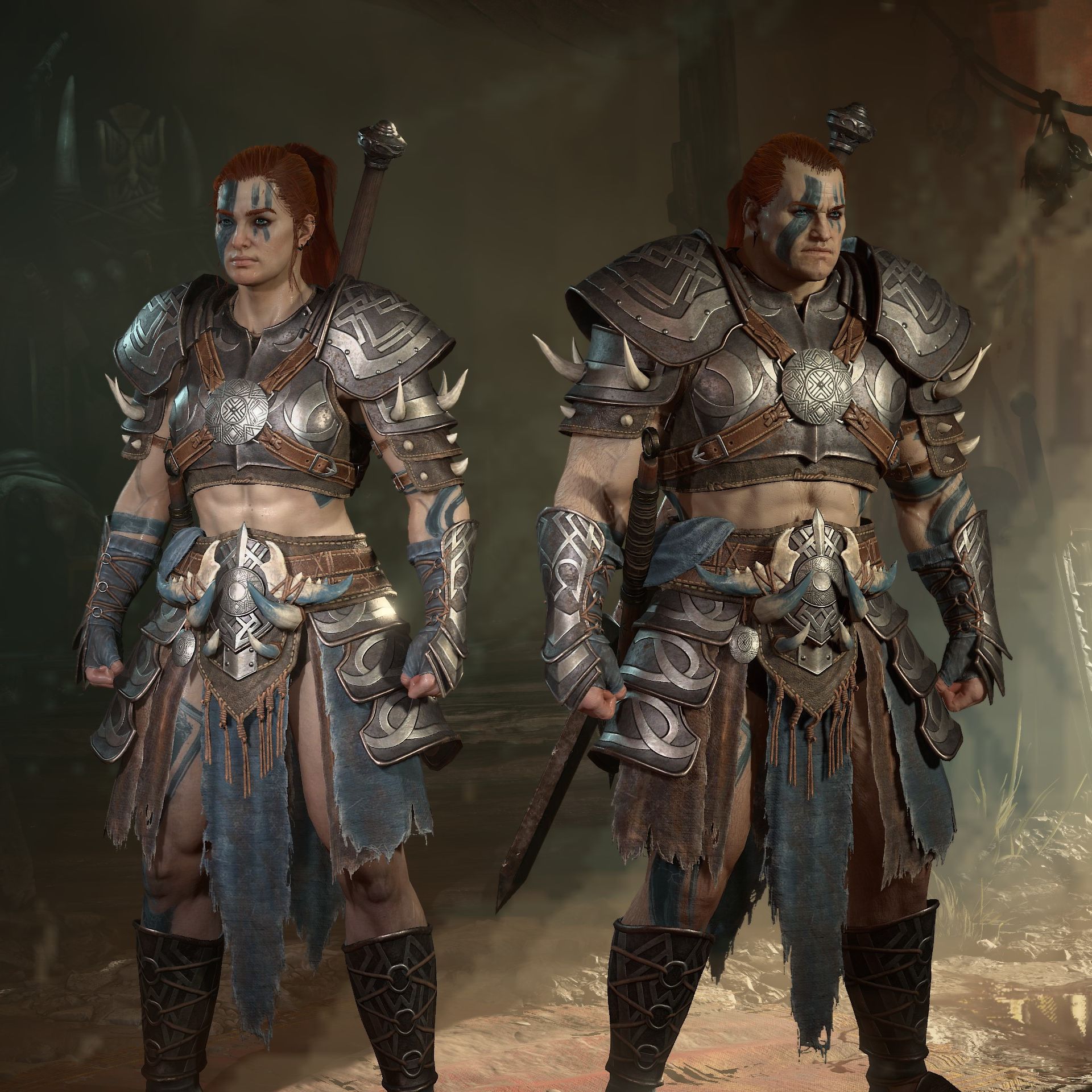 take0525さま専用 DIABLO4 BARBARIAN DRUID セット 完成品 take0525さま専用 DIABLO4 BARBARIAN DRUID セット SF