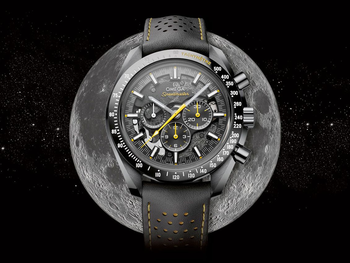 Omega Reveals 'Dark Side of the Moon' Chronograph for Apollo 8