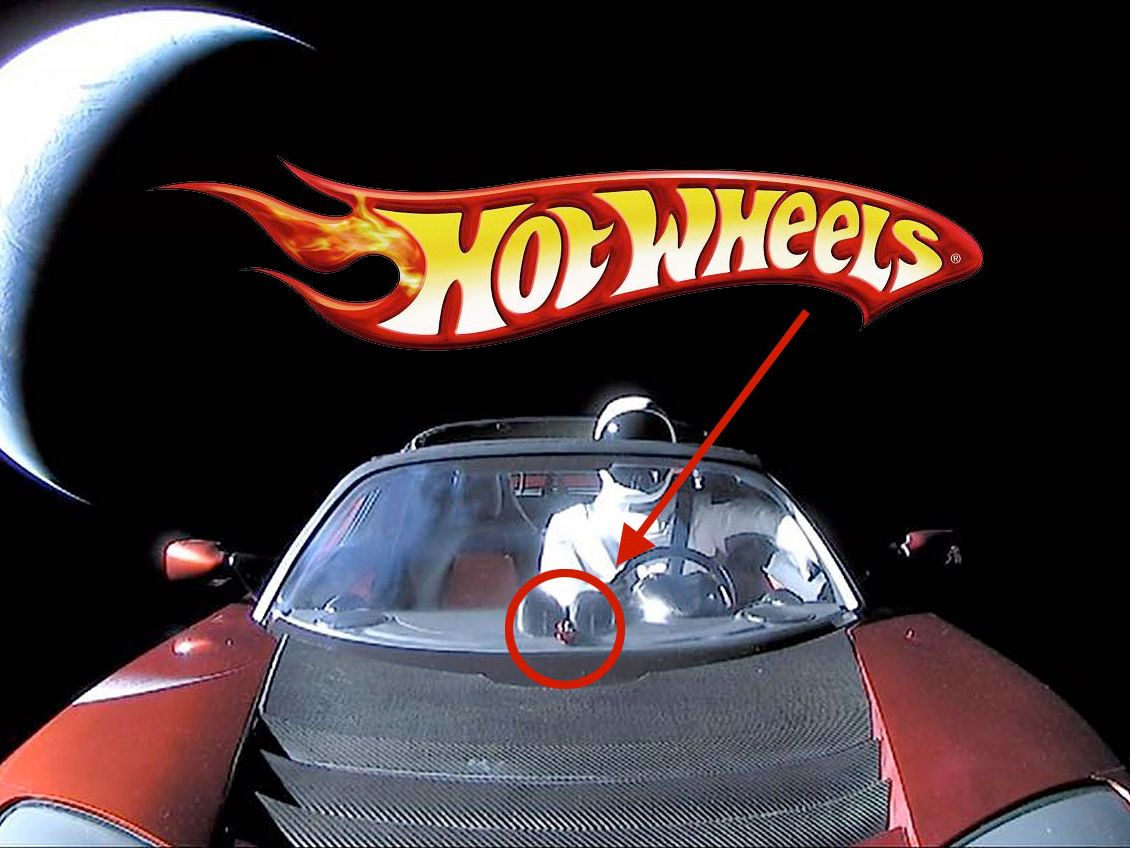 Tesla Space Hot Wheels Tesla Roadster Starman Hot Wheels Other Hot