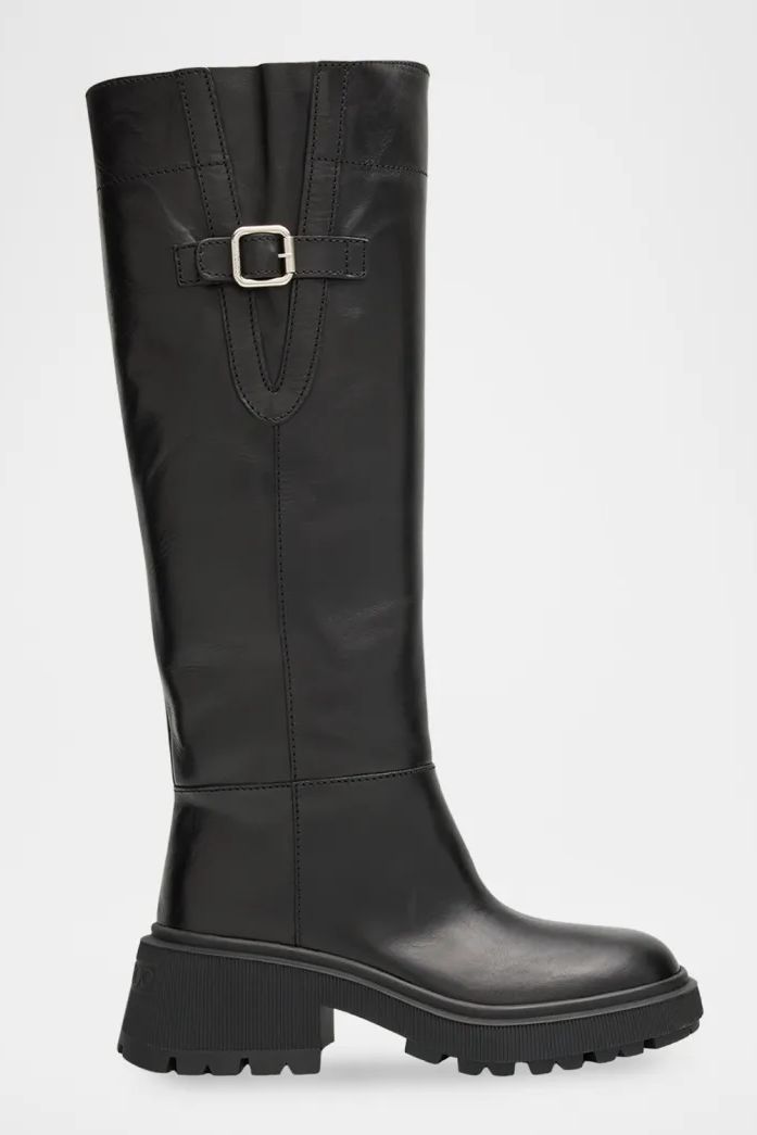 Jimmy Choo 70mm Tamskin Leather Over-The-Knee Boots