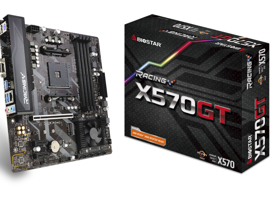 Biostar Goes Small(er) With Racing X570GT Micro-ATX Motherboard