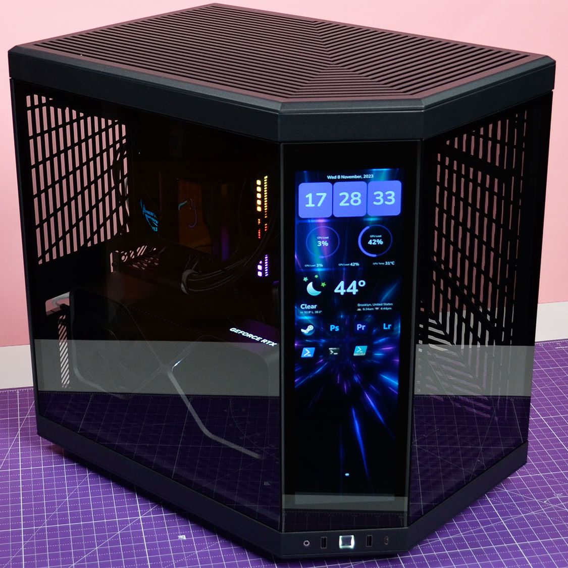 Hyte Y70 Touch review: leveling up the premium PC case | TechRadar