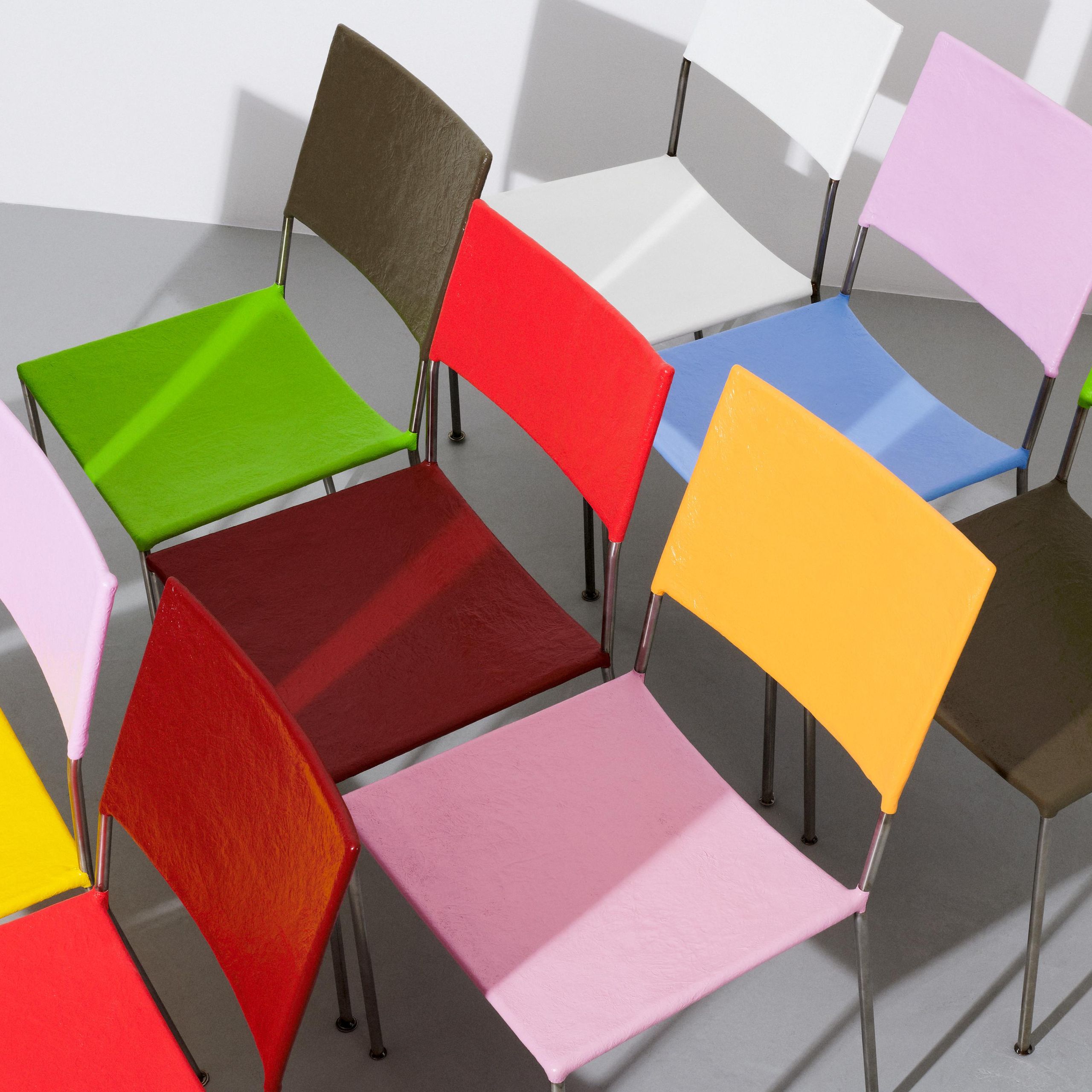 Franz West's furniture digital exhibition at David Zwirner