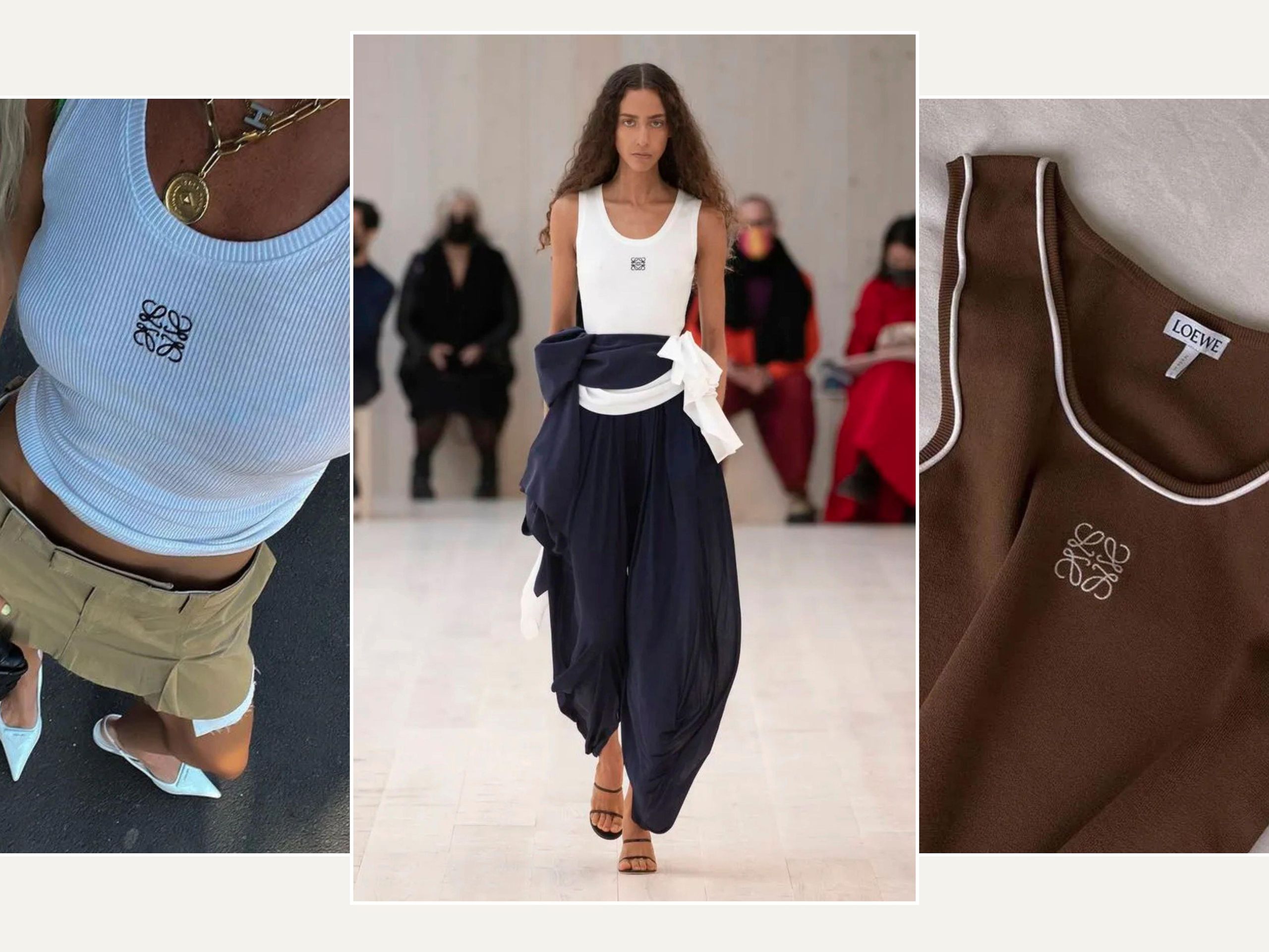 Loewe's Logo Tank Top Is Back, and Still a Smart Buy | Who What Wear