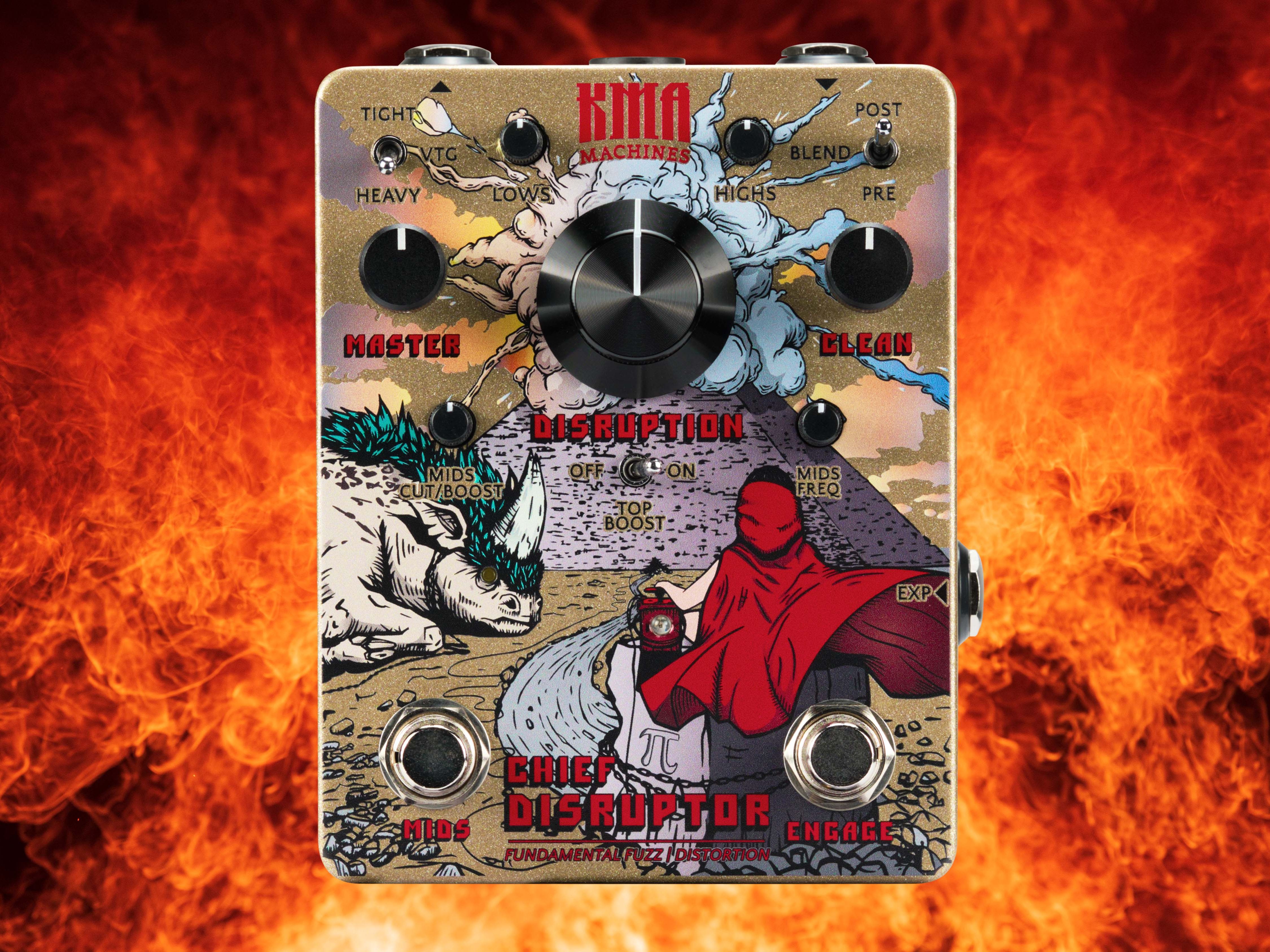 The Chief Disruptor has arrived: it's KMA Machines' new Fuzz