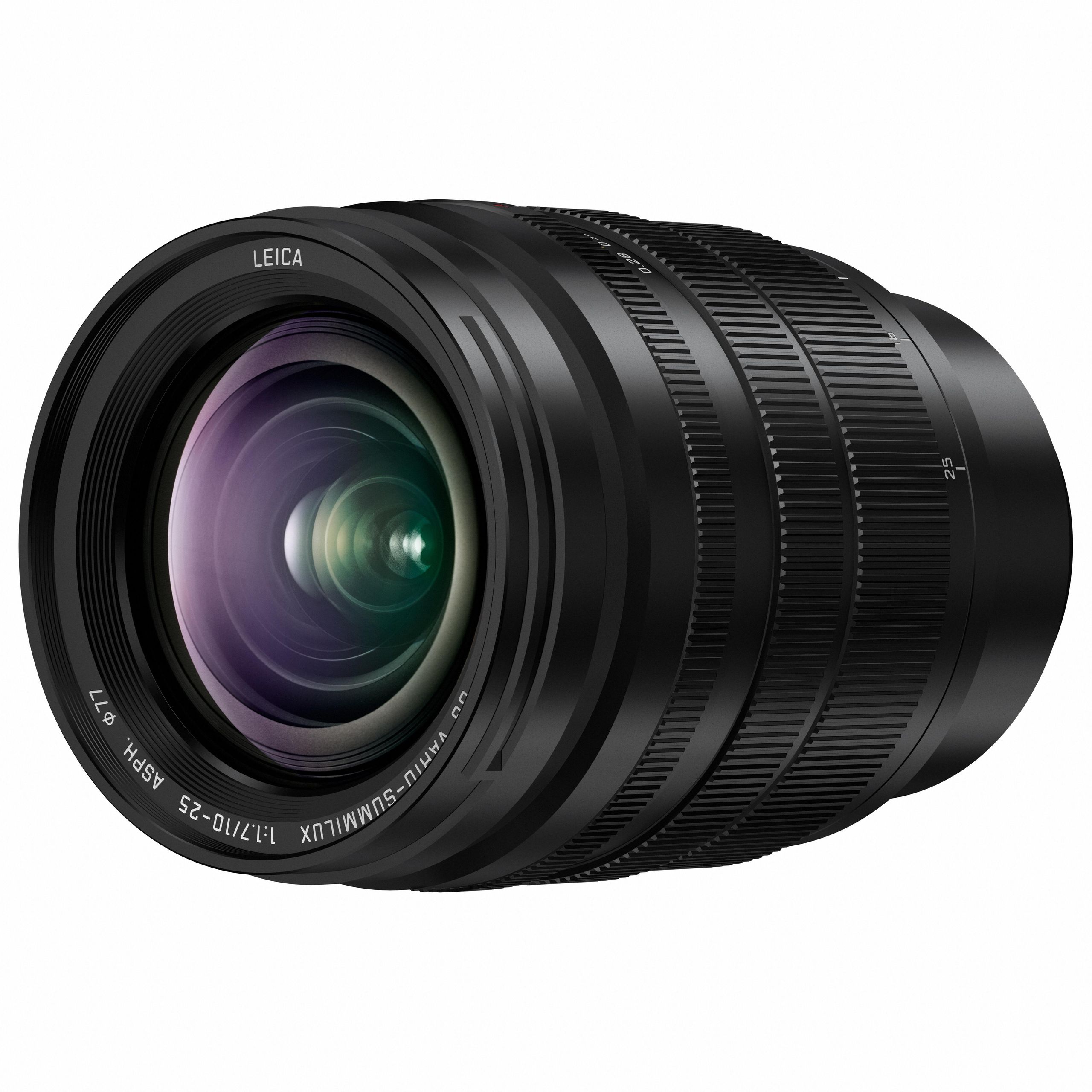 10-25mm f/1.7 ASPH.レンズ Panasonic Leica 10-25mm f/1.7 ASPH sets record for widest aperture
