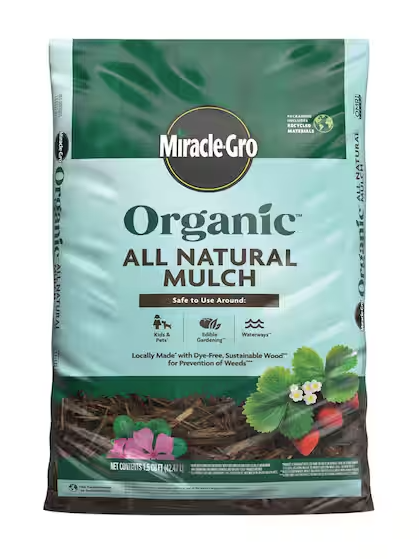 Organic mulch bag