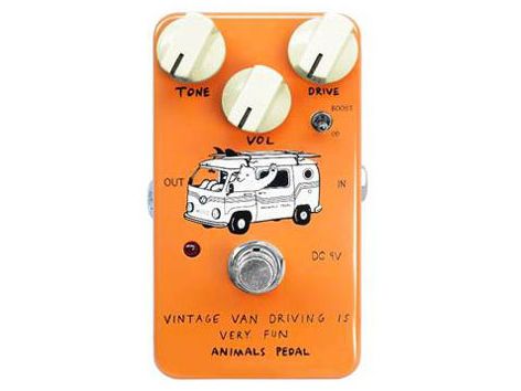 ギター ANIMALS PEDAL VINTAGE VAN Animals Pedal Unveils New Vintage Van Driving is Very Fun