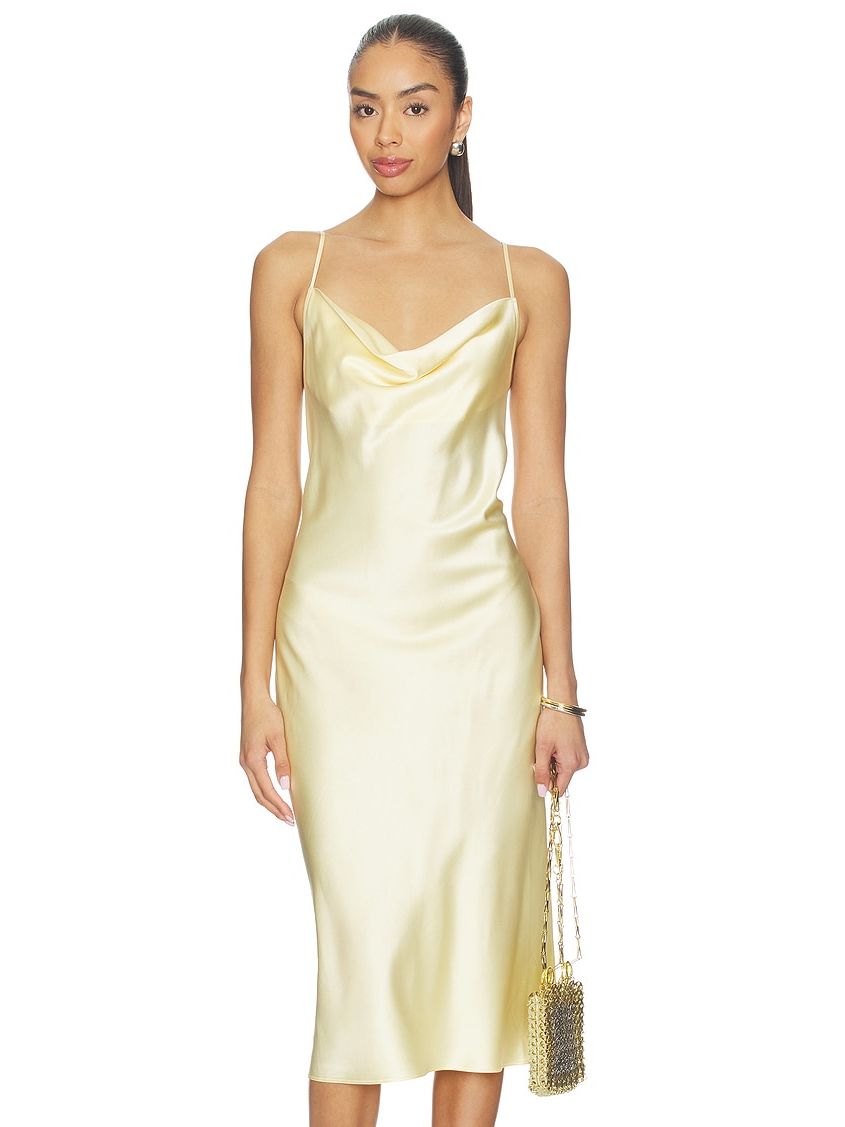 Cowl Neck Slip Dress