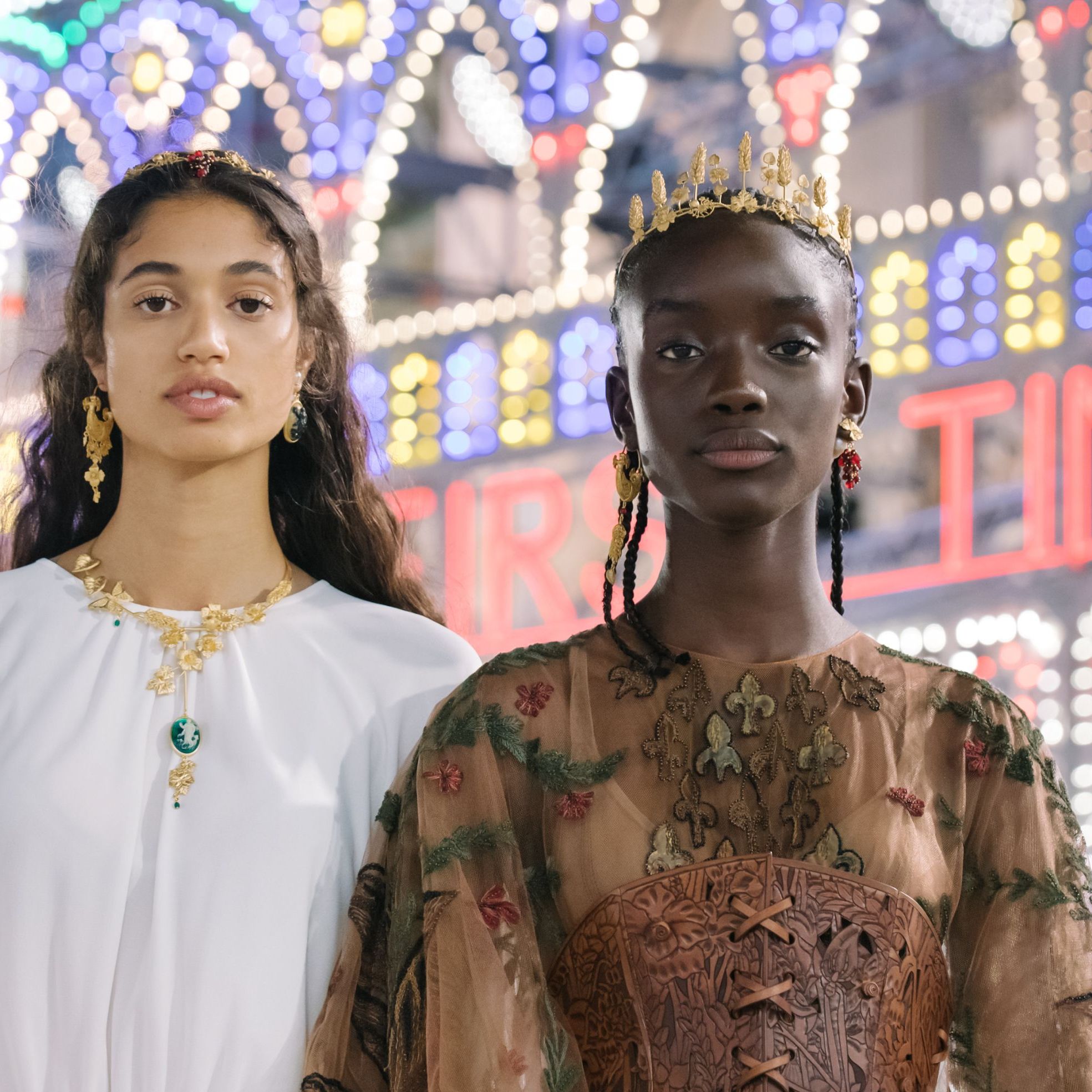 The Dior 2021 Cruise Runway Show: Socially-Distanced Beauty Looks