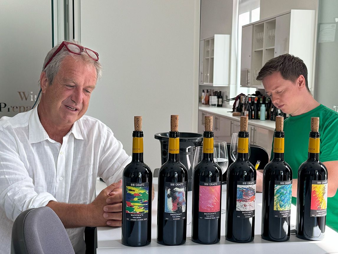 Our Italy editor meets Bibi Graetz, tries his latest vintages, and