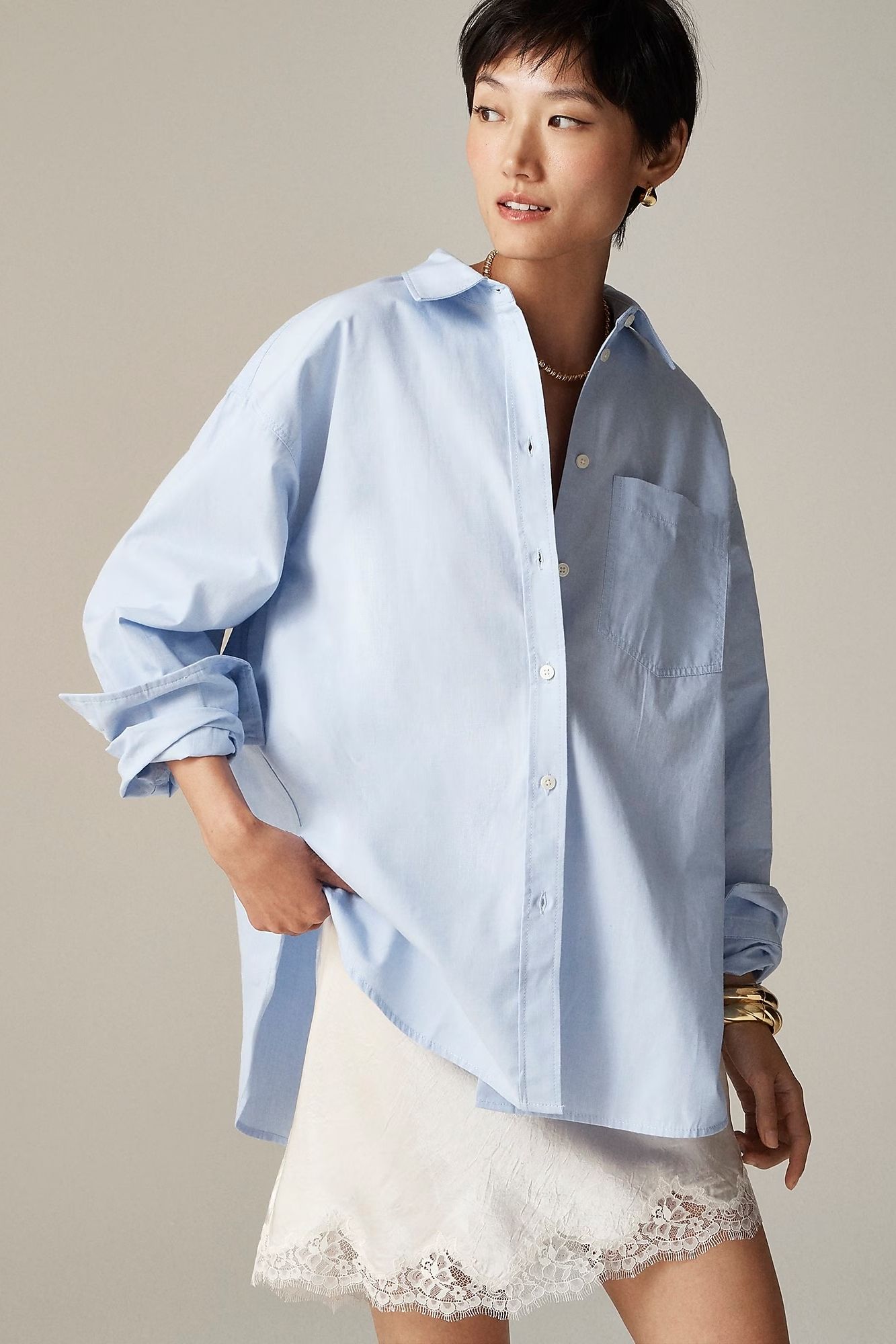 J.Crew button-down oxford shirt
