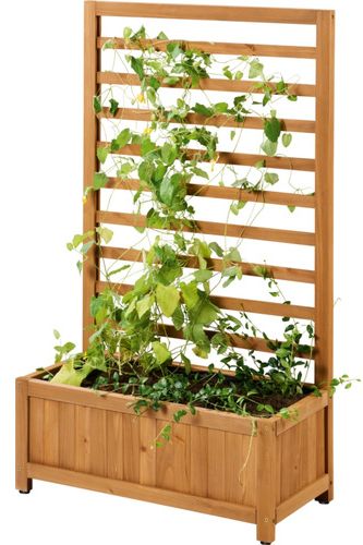 Lidl Parkside Trellis Wooden Planter Box