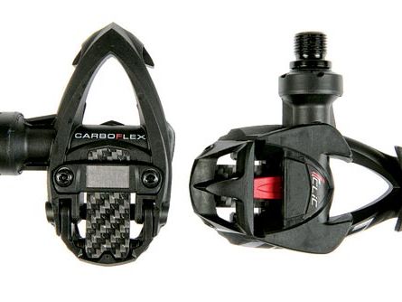 Pédales TIME I-CLIC 2 Carbone - Sans Clip - Ressorts à Lames Carbone - Occasion
