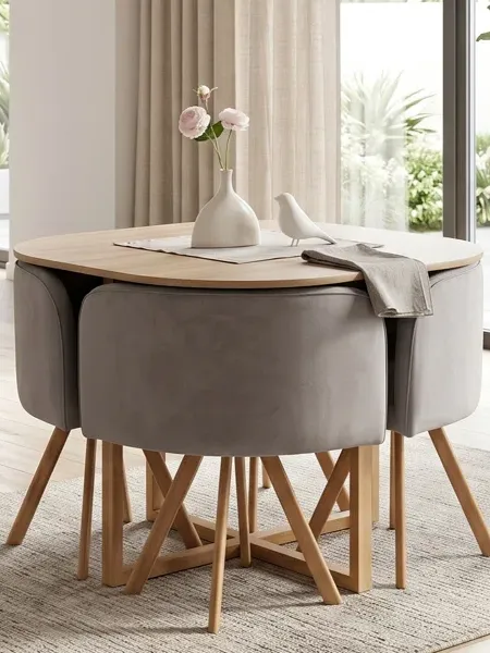 wayfair, Afjal 4 - Person Dining Set