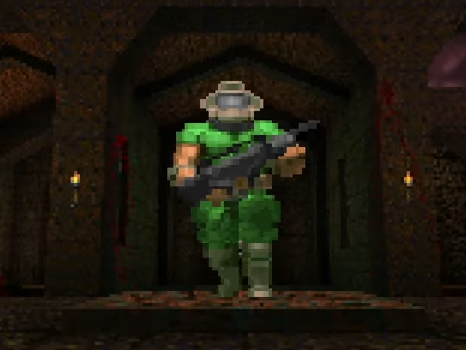 Duake lets you play Quake as the Doomguy | PC Gamer