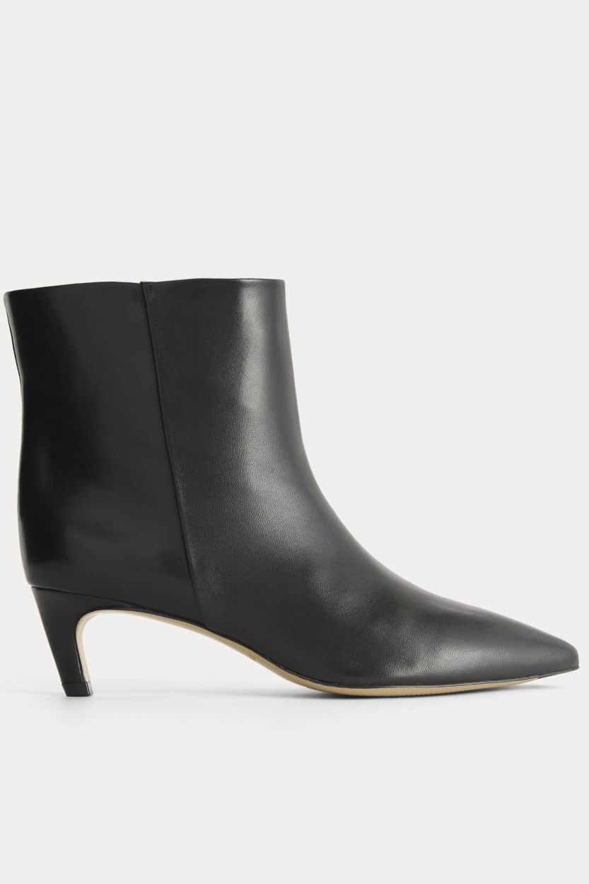 Studio Kitten Heel Bootie | Black - 5