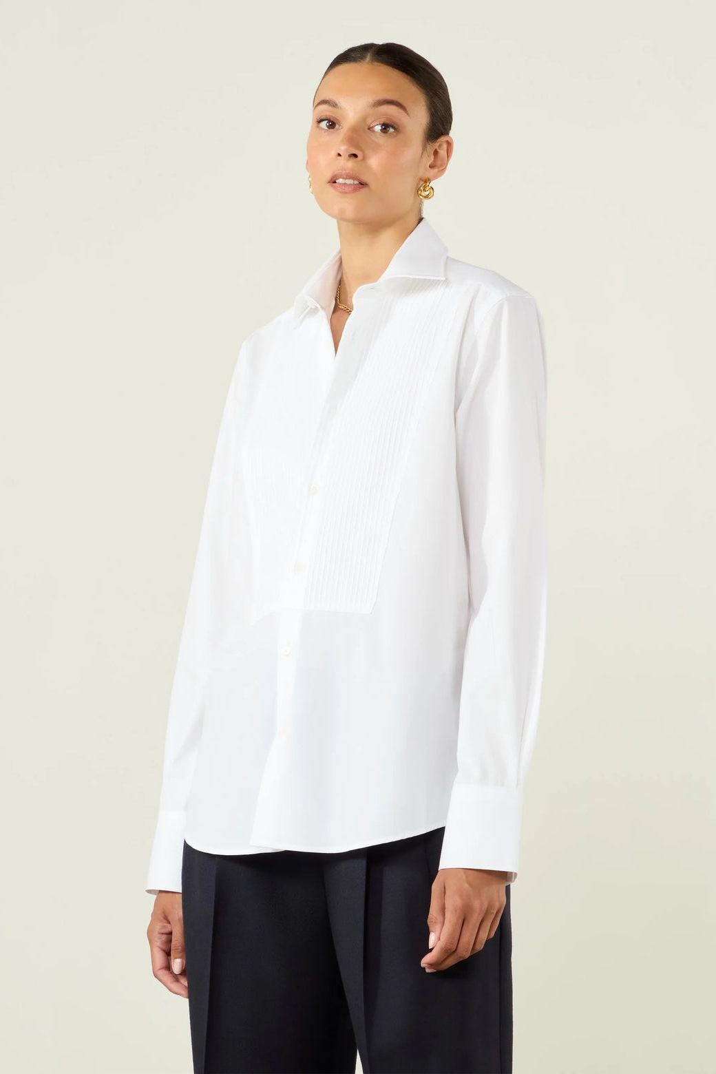The Dress Shirt: Poplin, White