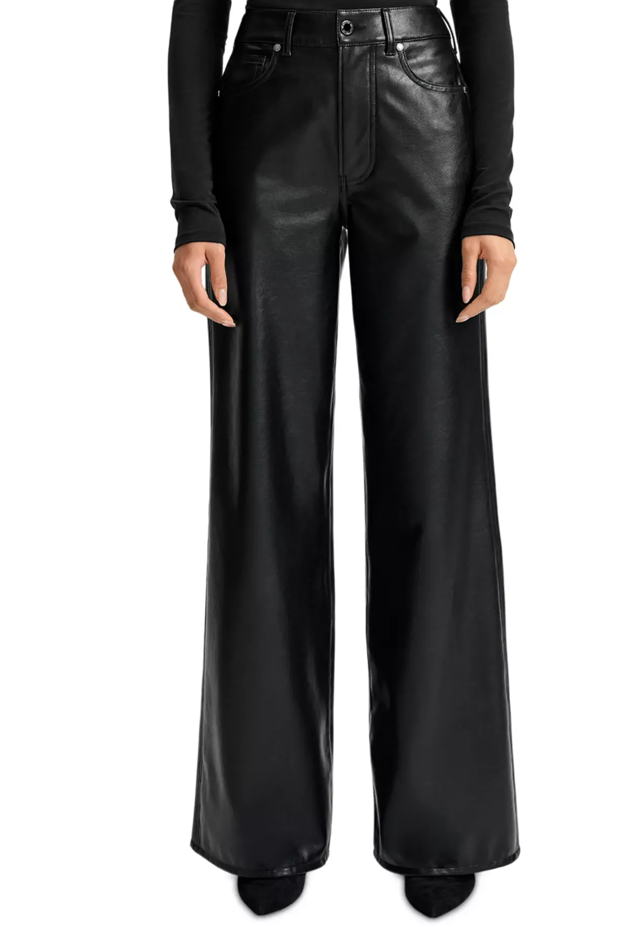 Kasey Faux Leather Jeans