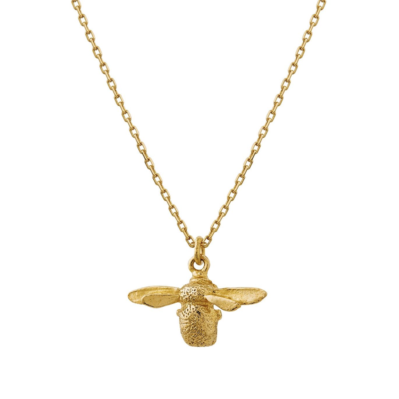 Teeny Tiny Bumblebee Necklace