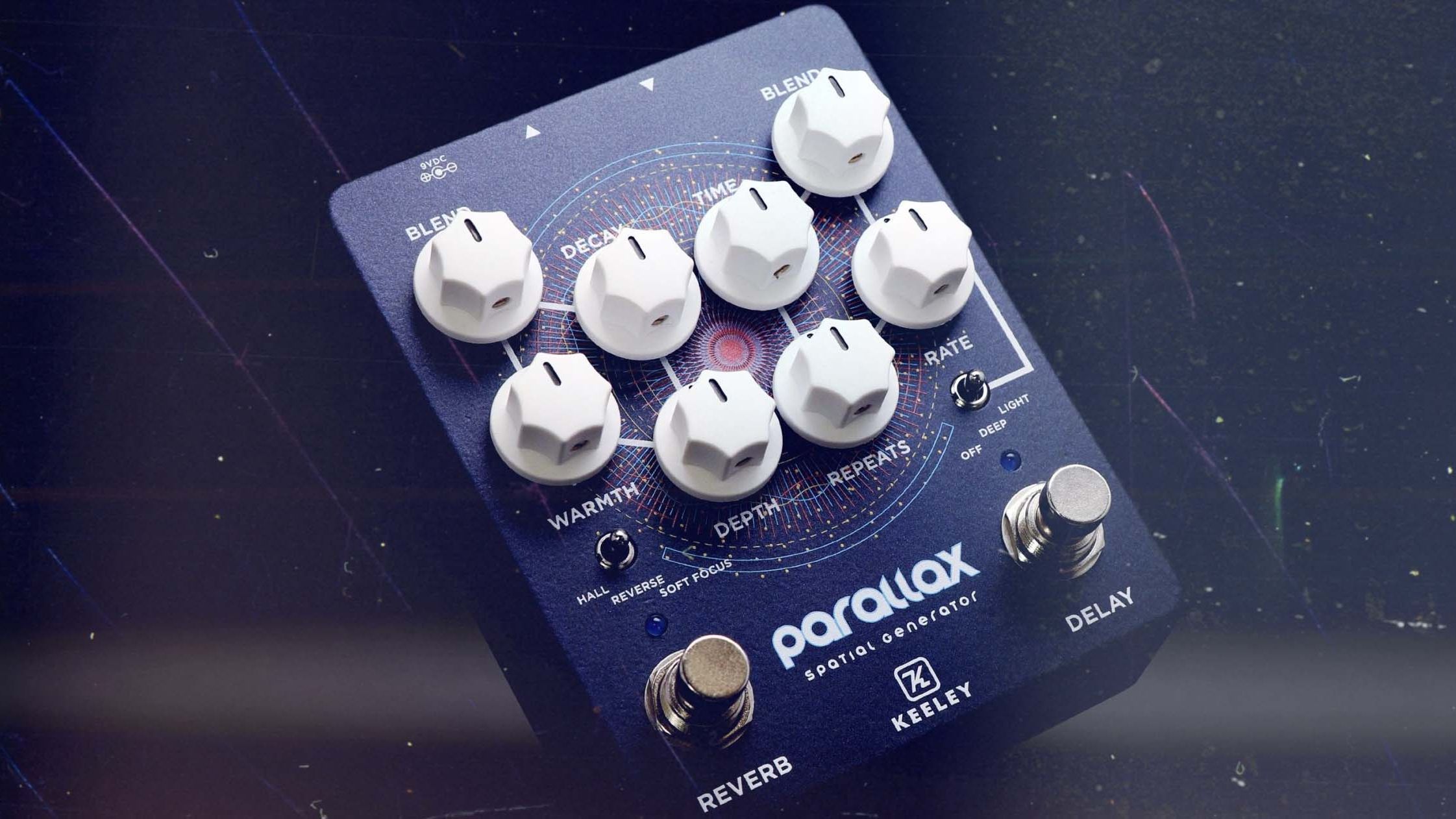 KEELEY parallax / リバーブ&ディレイ Keeley Parallax Spatial Generator Reverb and Delay Pedal