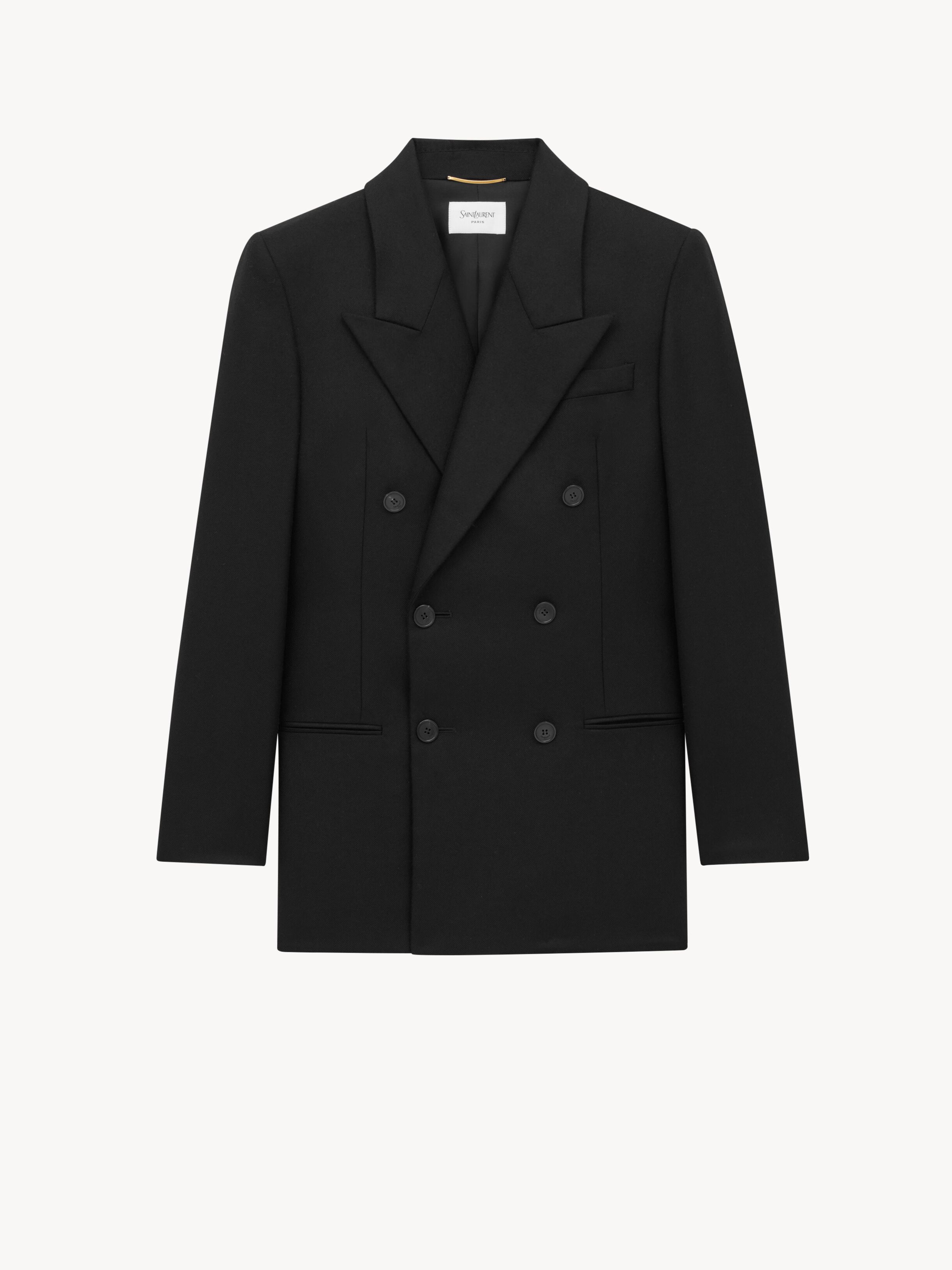 Double-Breasted Jacket in Cashmere