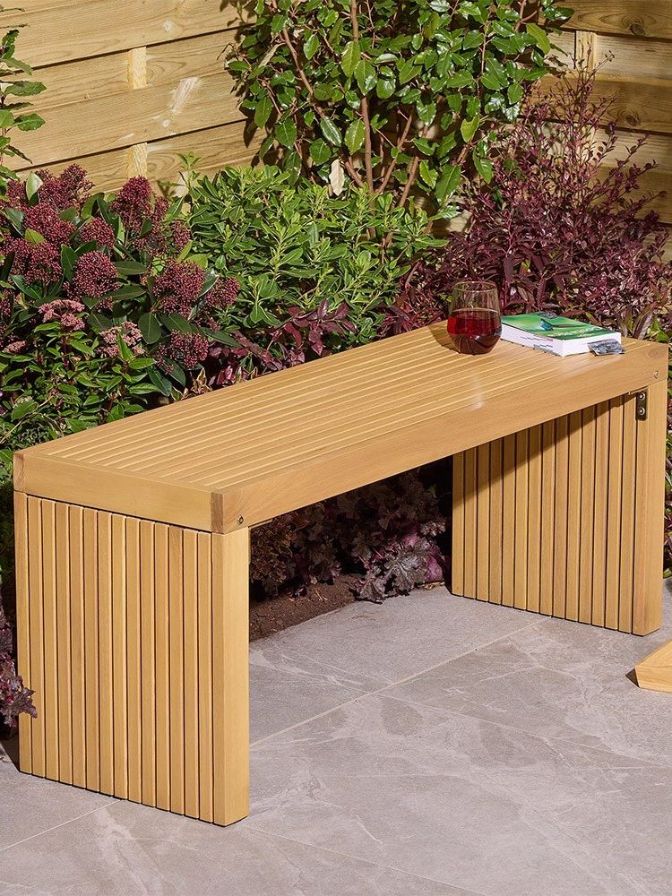 Habitat Samoa Eucalyptus 2 Seater Garden Bench - Natural