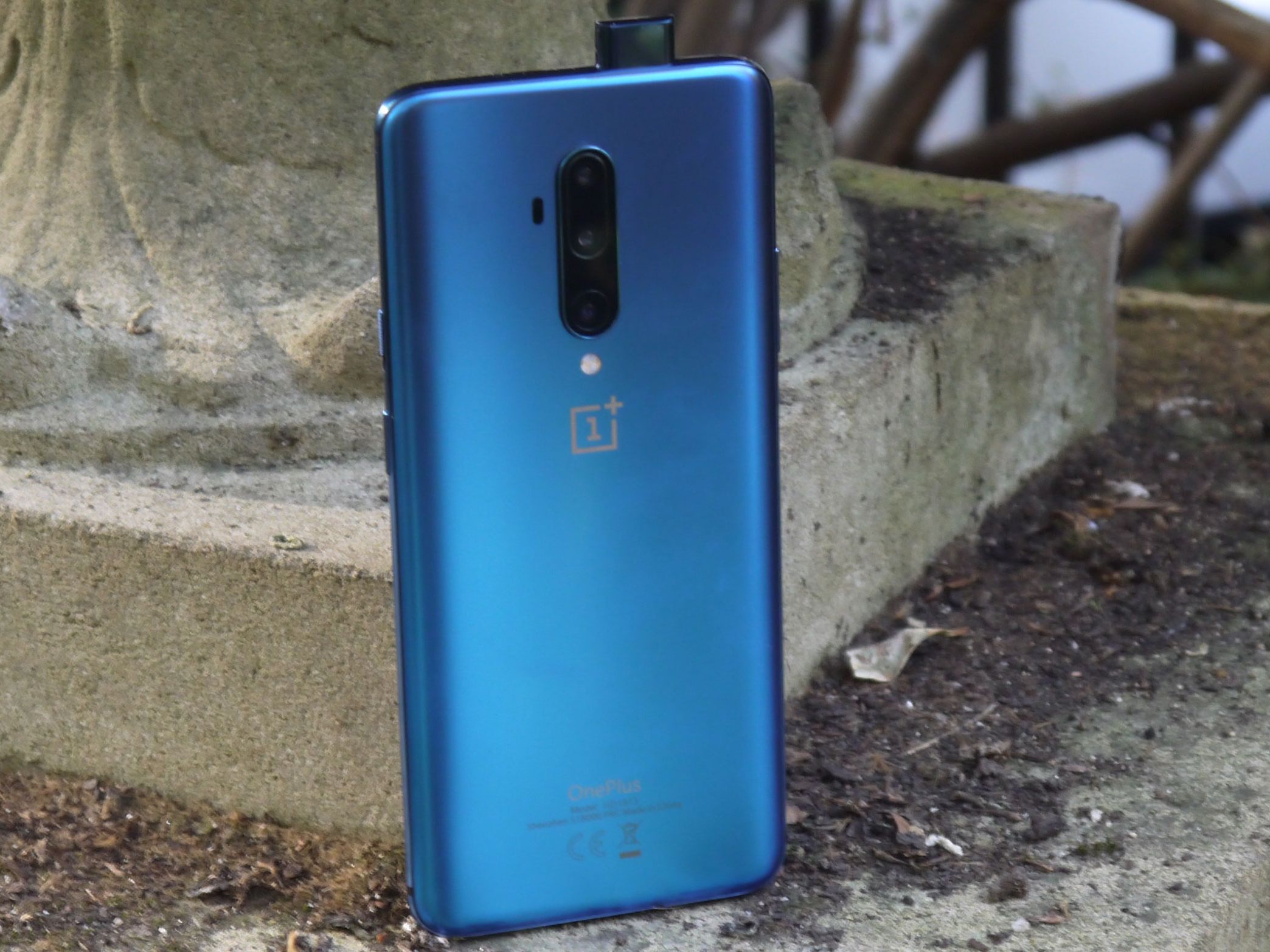 スマートフォン本体 ANDROID - Oneplus 7t pro HAZE BLUE Refurbished) OnePlus 7T Pro (Haze Blue, 8GB RAM, Fluid