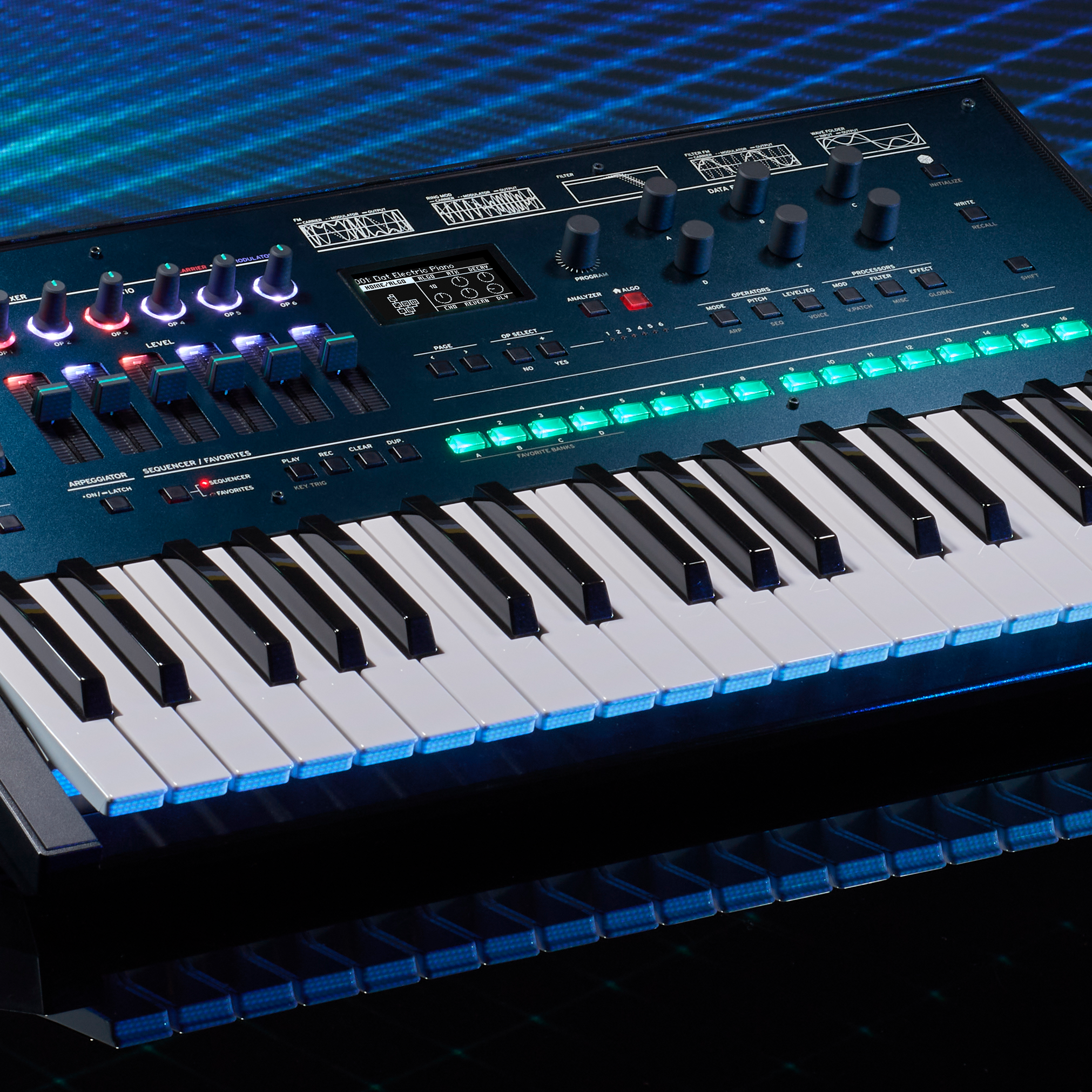 【美品】　KORG opsix altered fm synthesizer opsix mk II - ALTERED FM SYNTHESIZER | KORG (USA)
