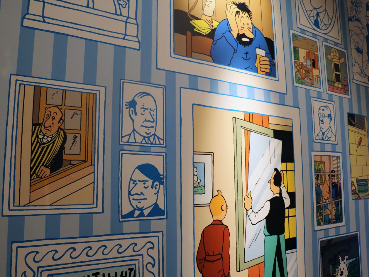 Tintin - Ensemble de 3 cadres-photo Trousselier - (1992