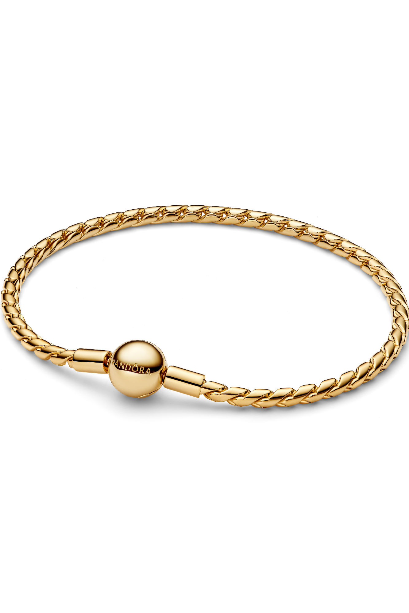 Round Clasp Wing Chain Bracelet