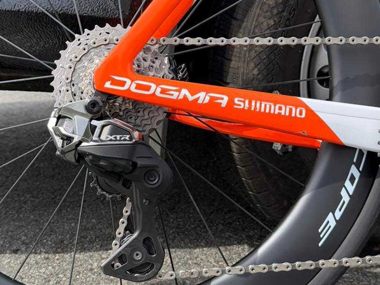 Ineos Grenadiers with XTR rear mechs | Cycling Weekly