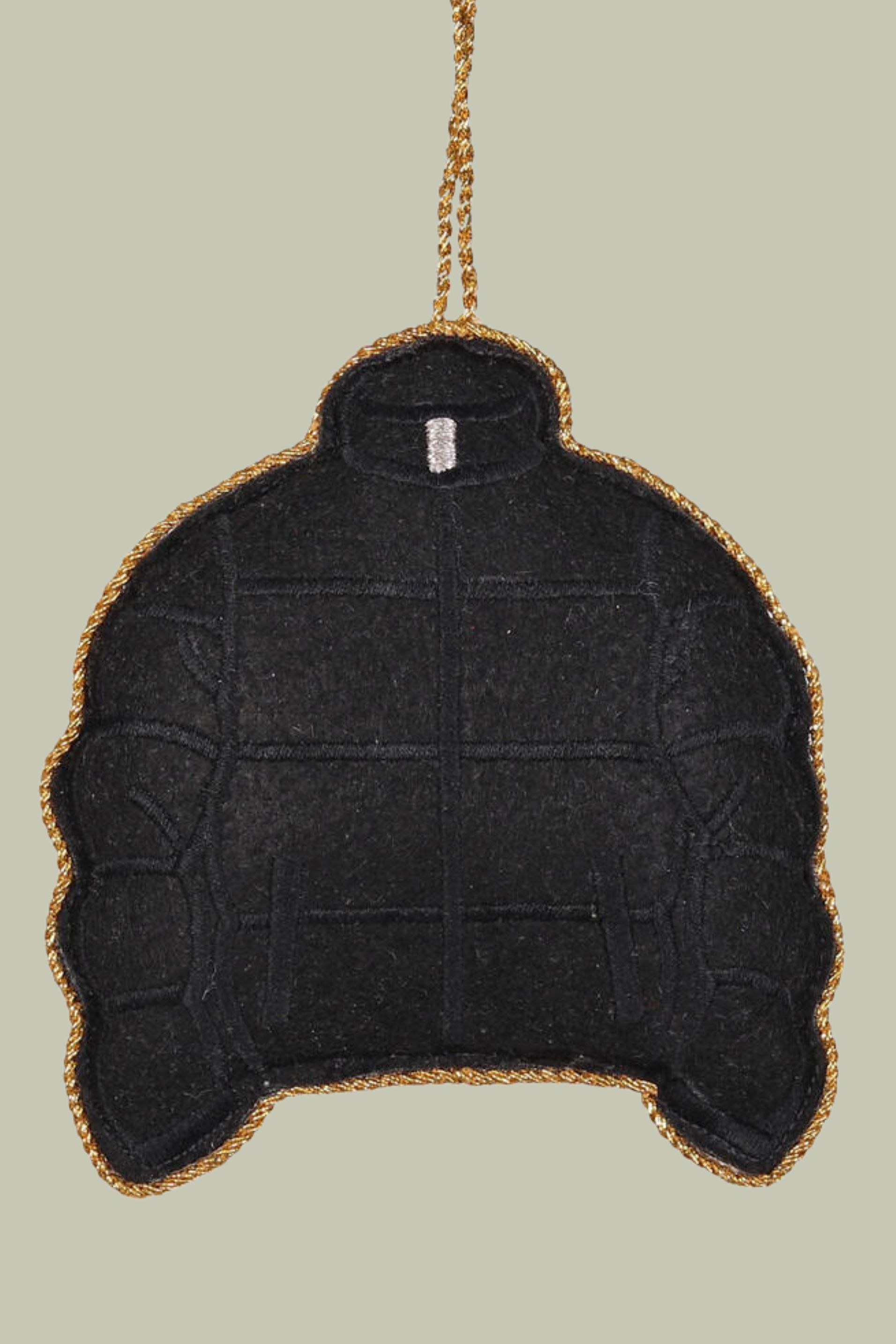 studio thie, Christmas Puffer Jacket Embroidered Decoration, 11cm