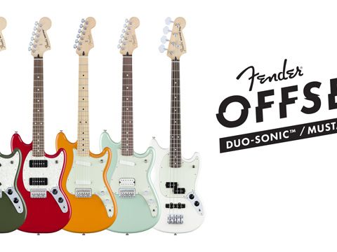 Fender introduces 5 new Offset Duo-Sonic and Mustang guitars and