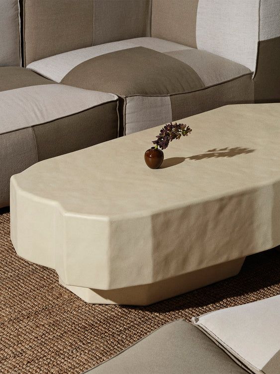 Ferm Living, Staffa Coffee Table - Large - Ivory
