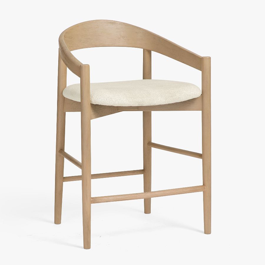 Pottery Barn, Laguna Upholstered Stool