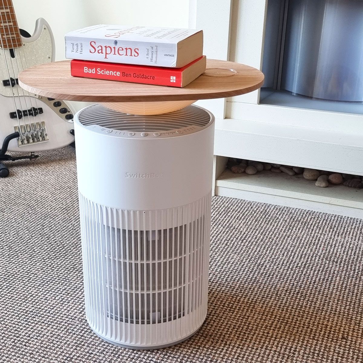 SwitchBot air purifier table review: Stylish, smart and pet