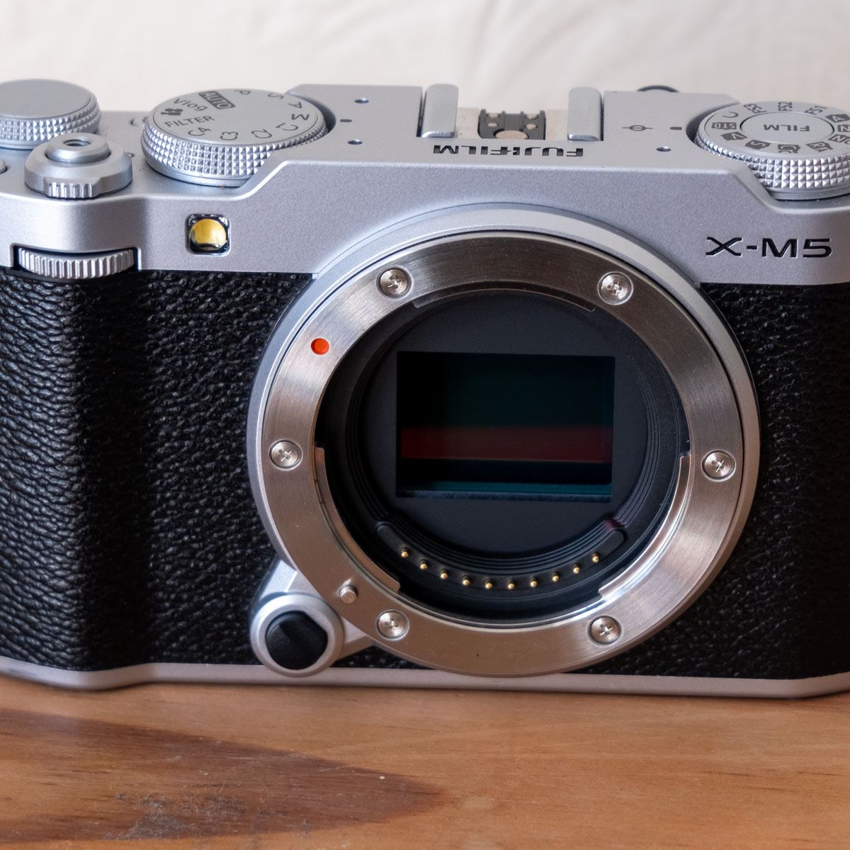 An ideal beginner's camera, the Fujifilm X-M5 is also great for