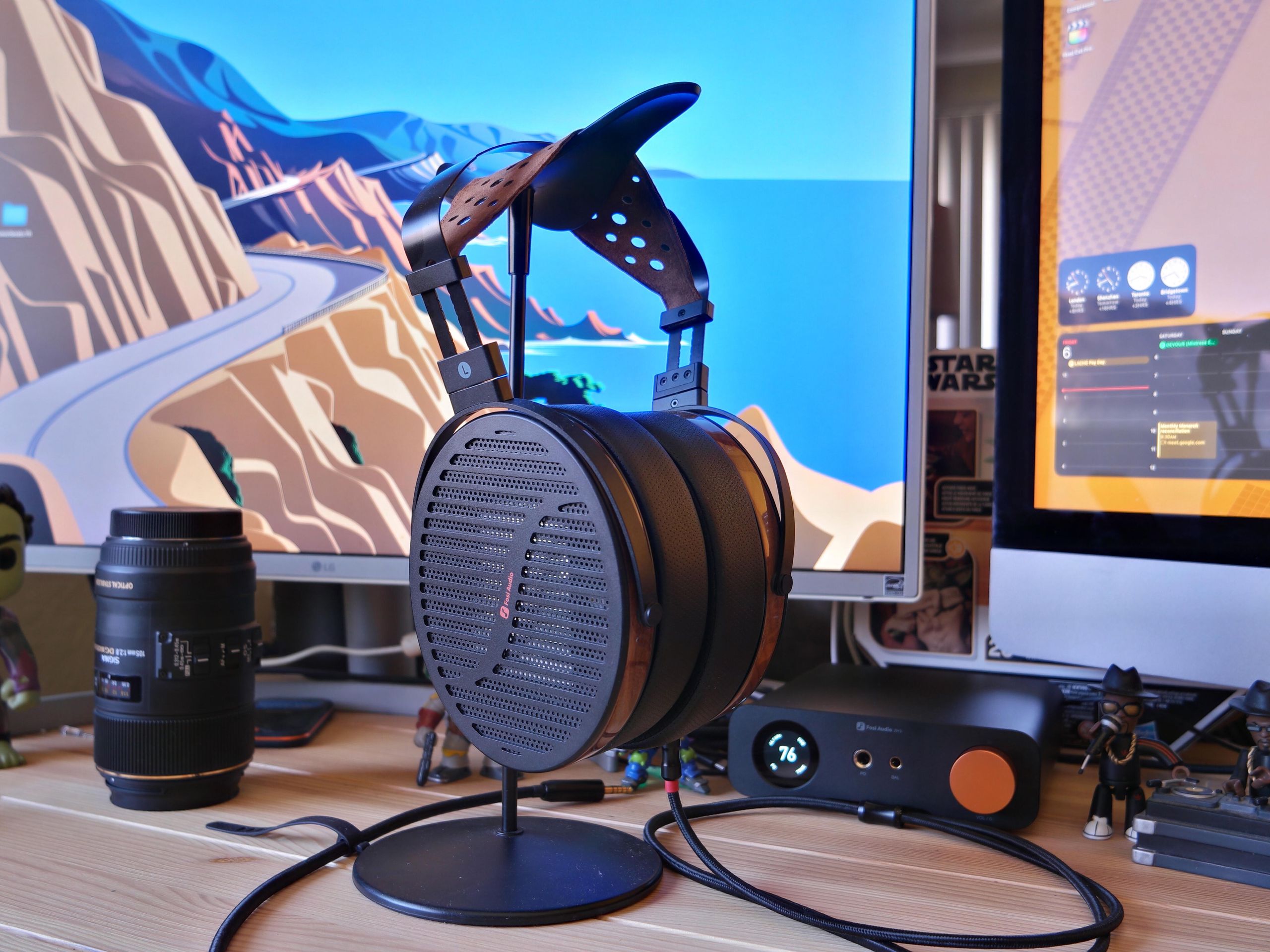 Fosi Audio's i5 headphones and ZH3 DAC/Amp turned my wife into a