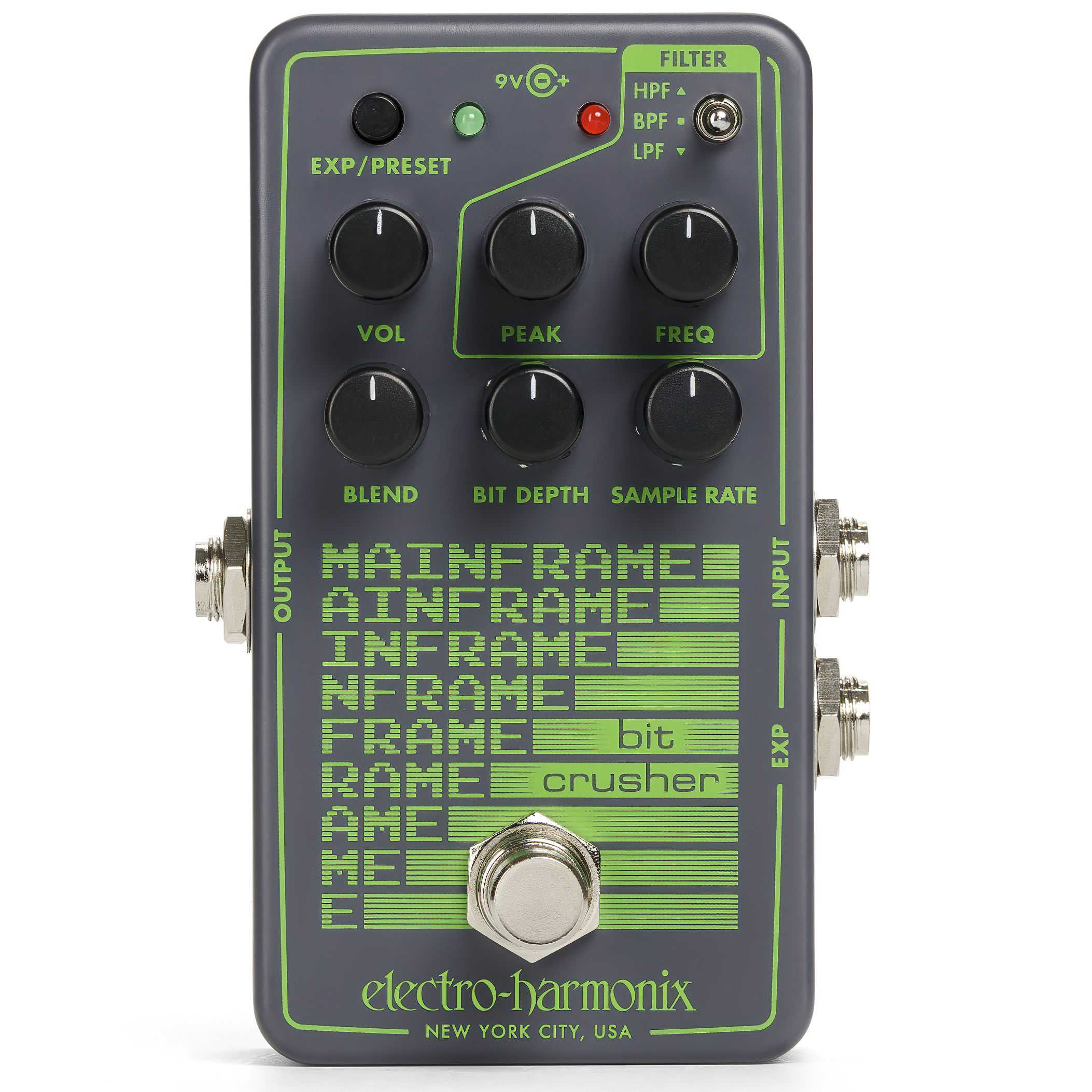 electro-harmonix Mainframe 説明書のみ EHX bitcrushes you back to the '80s with its Mainframe pedal