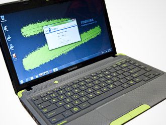 Video Hands-on: Toshiba Satellite L635 Kids' PC Has Wipeable