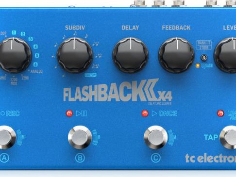 TC Electronic Expands Flashback 2 x4 Delay with MASH Technology