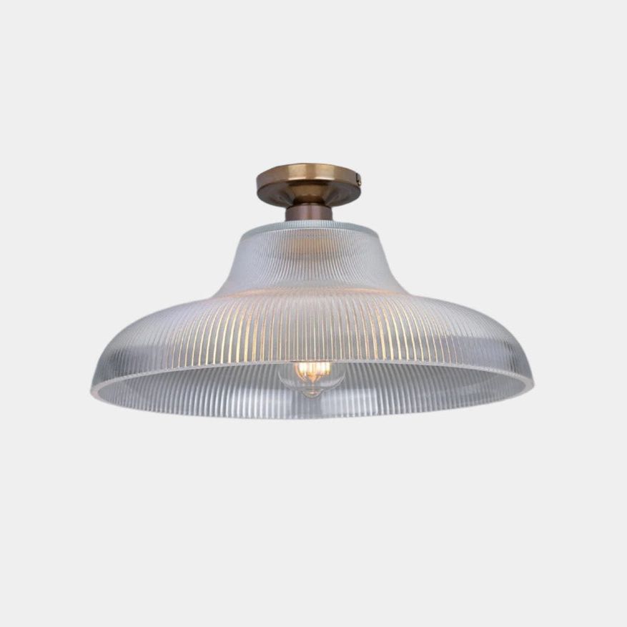 Mono Holophane Flush Mount