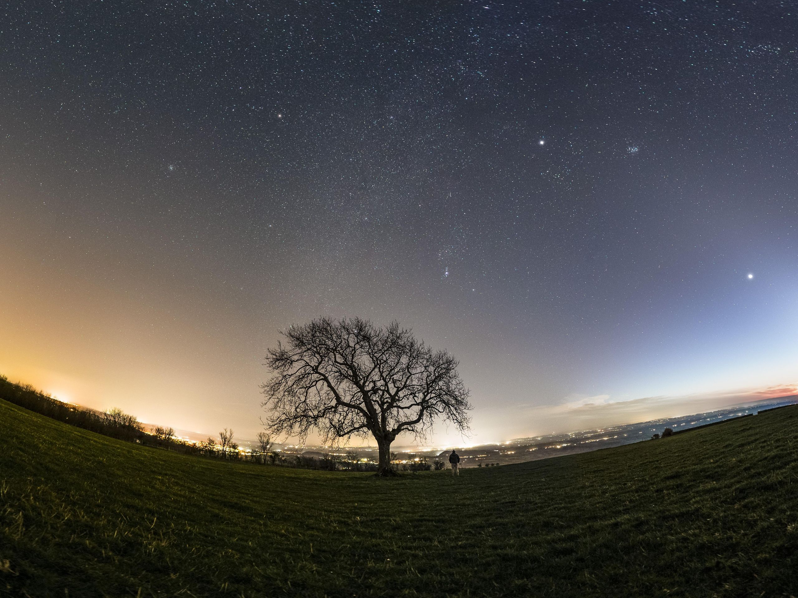 Once-in-a-lifetime' planetary parade photo captures 10 celestial