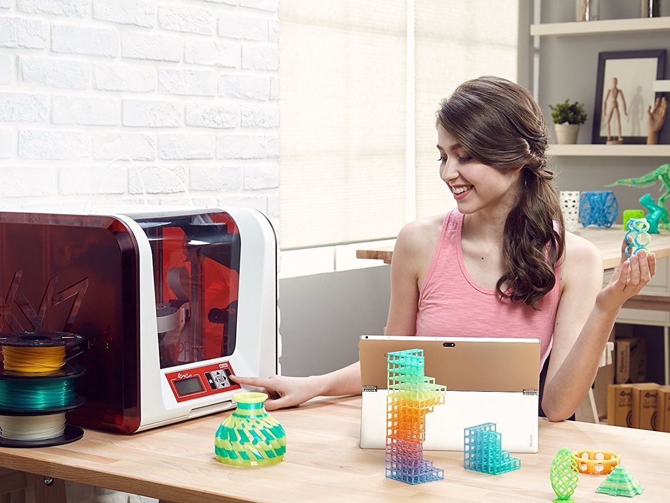 XYZ da Vinci Jr. 2.0 Mix Review: 3D Printer's Color-Blending Trick