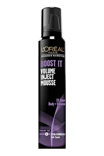 L'oreal Paris Hair Care Advanced Hairstyle Boost It Volume Inject Mousse, 8.3 Ounce