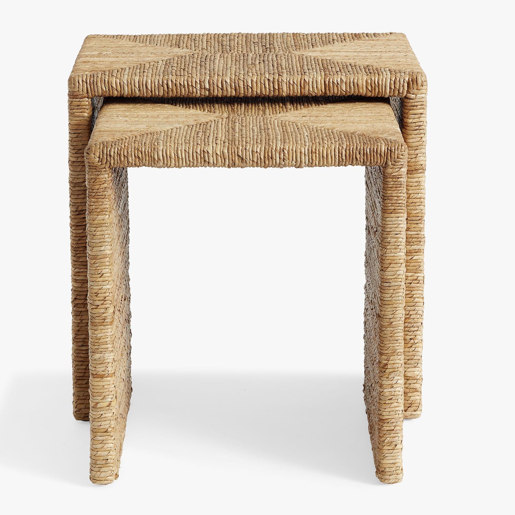 woven end tables
