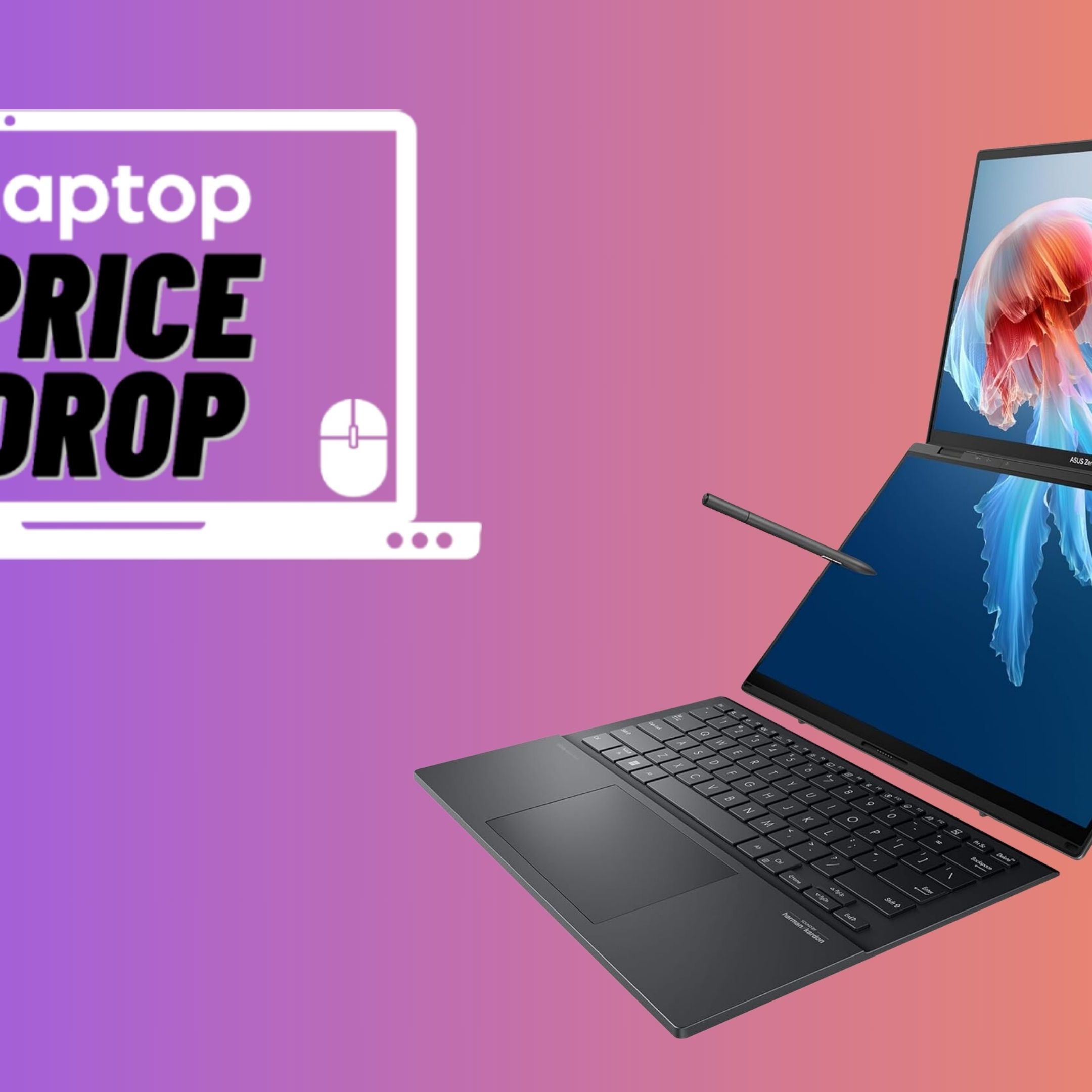 Save $200 on the dual-screen Asus ZenBook Duo — it's a