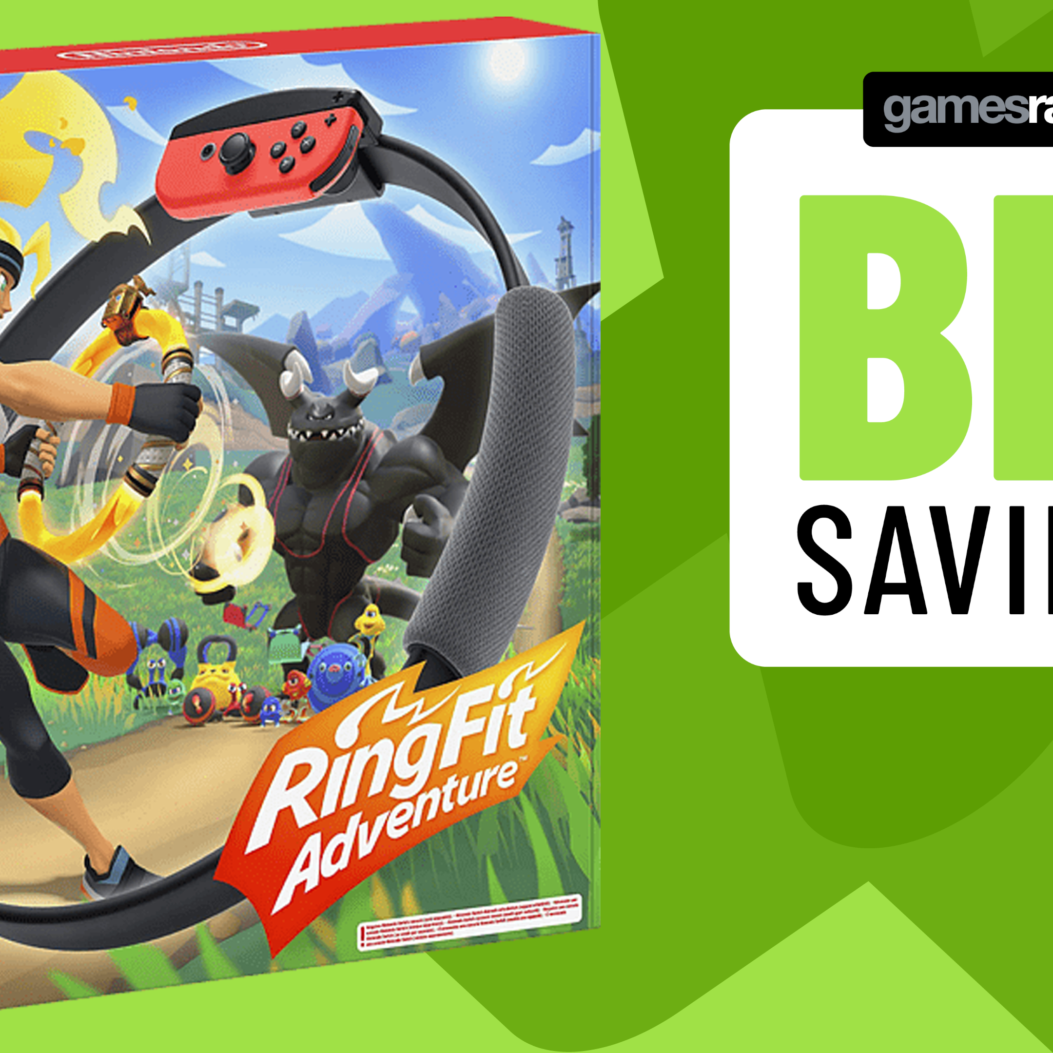 Get Ring Fit Adventure for 30% off and start the New Year off