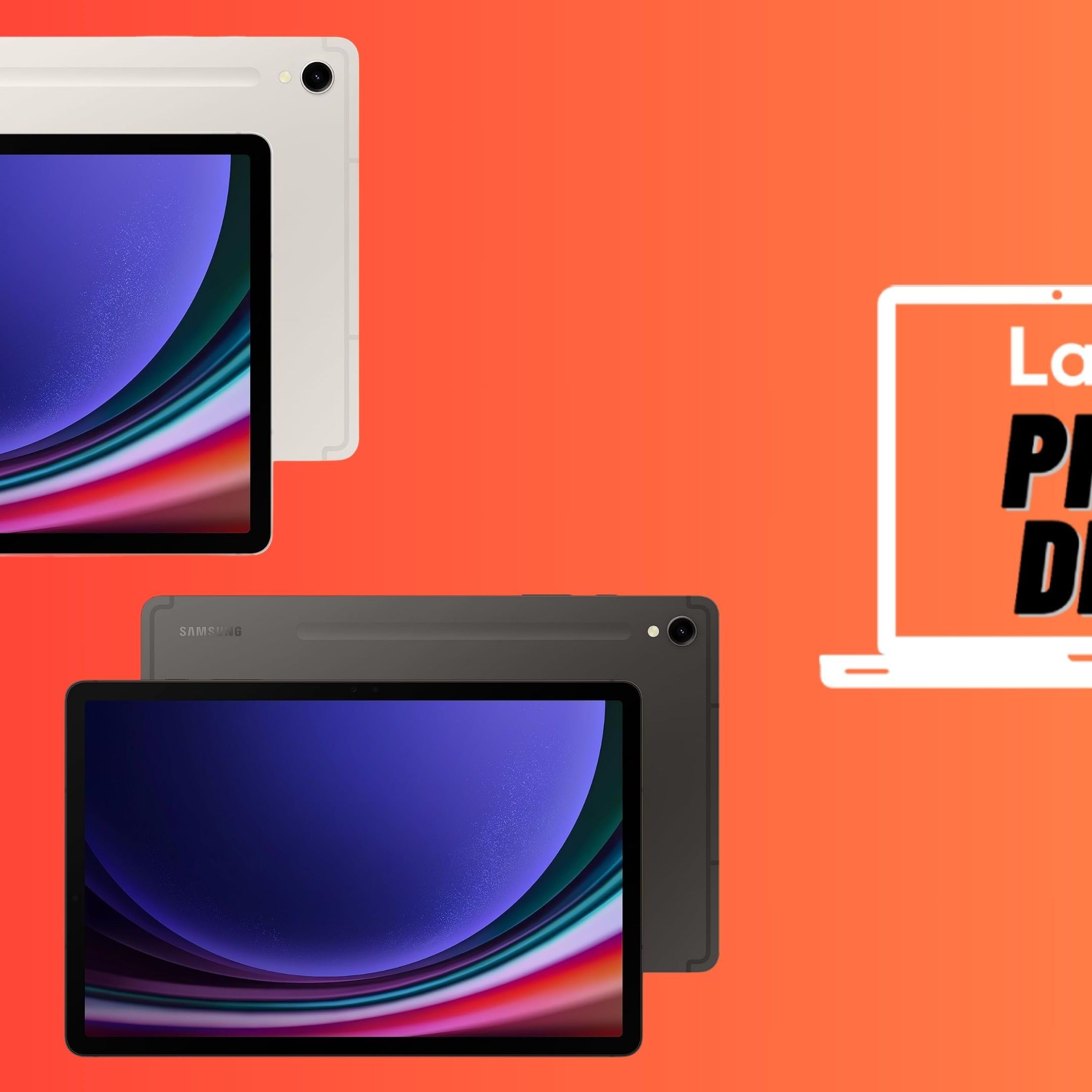 You can get the Samsung Galaxy Tab S9 with 256G of storage for